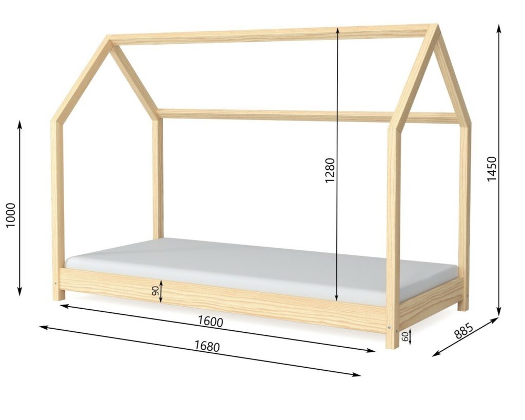 Croquis lit cabane SOFIA KAMAZZA