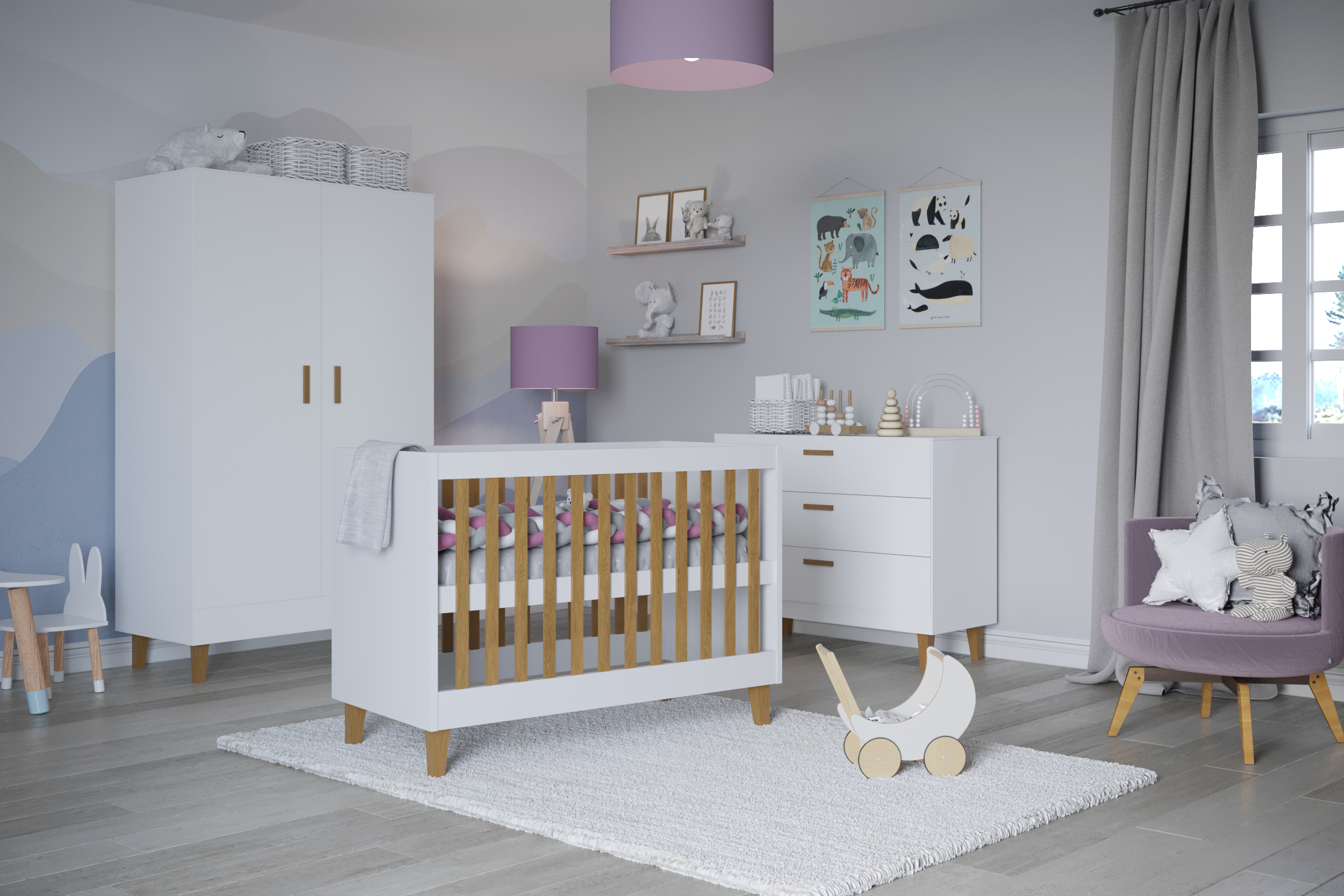 Chambre baby catégorie bébé tendance Kamazza Bordeaux