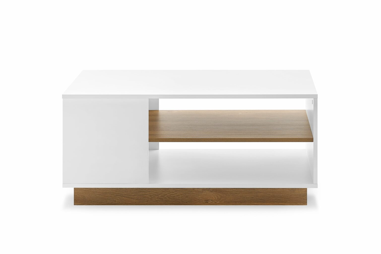 Table basse BRYCE Blanc brillant Avant