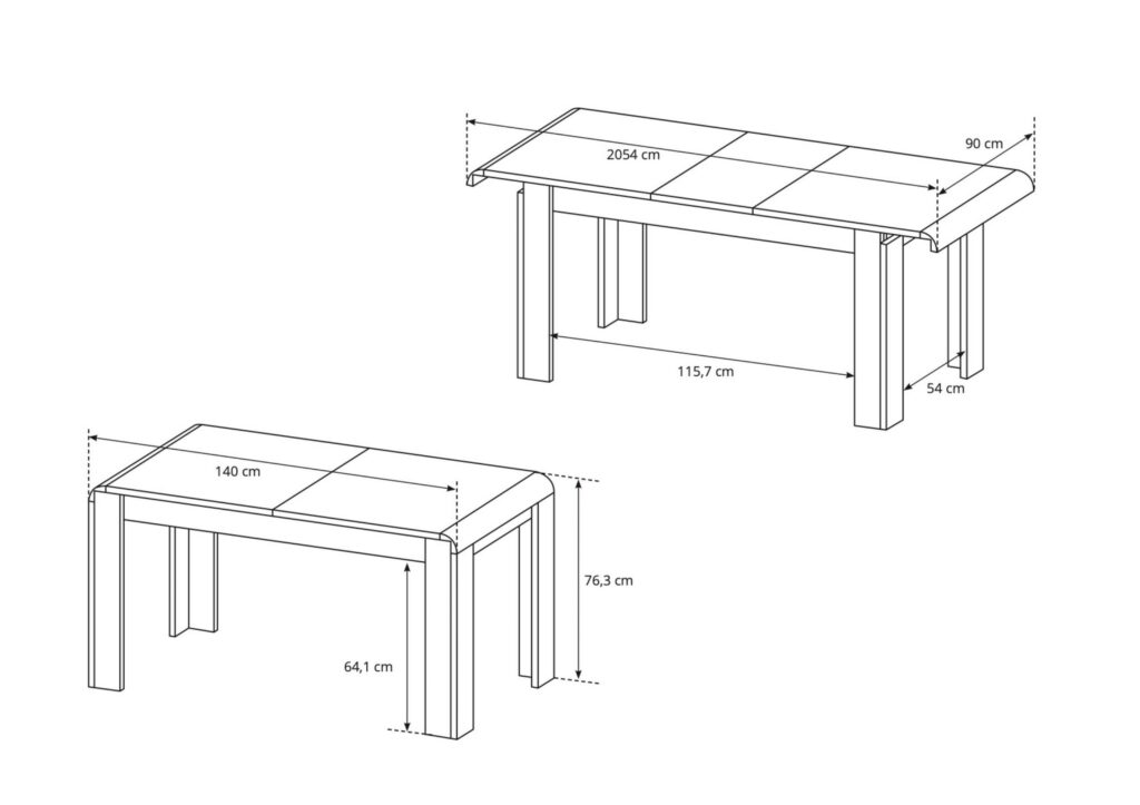 Croquis table KOLIN KAMAZZA