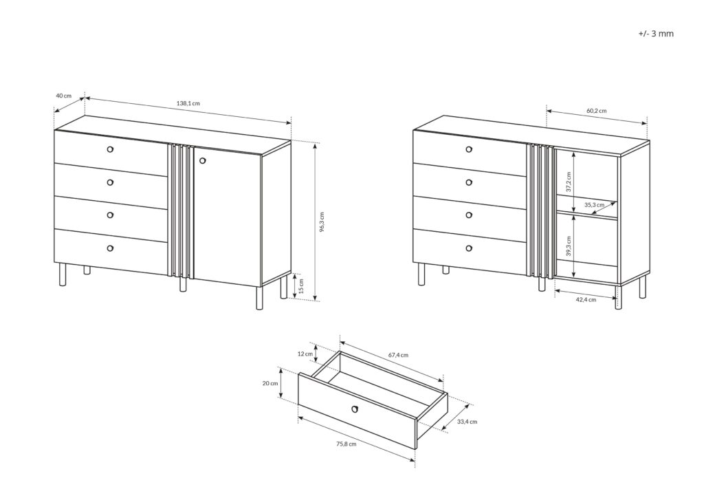 Schéma commode ALYA KAMAZAA