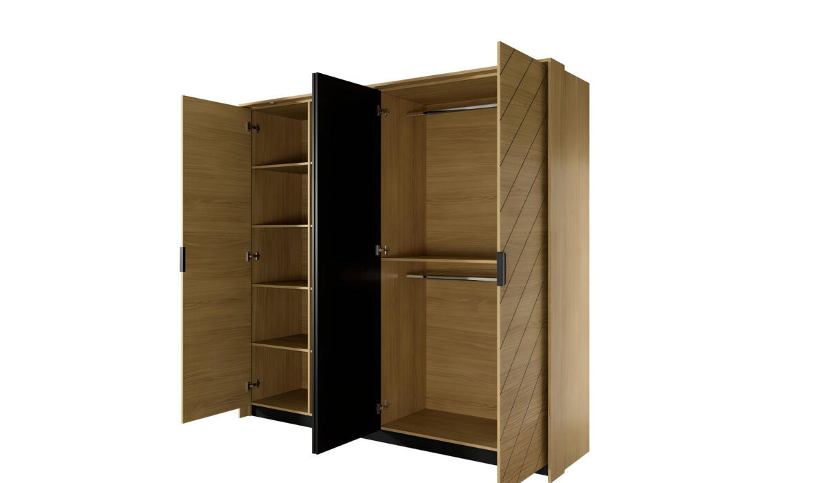 Armoire VINI chambre fonctionnel pour adulte KAMAZZA