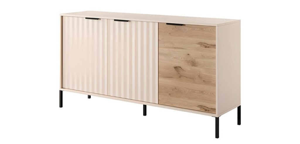 Buffet bas 3 portes 155 cm - LIEF