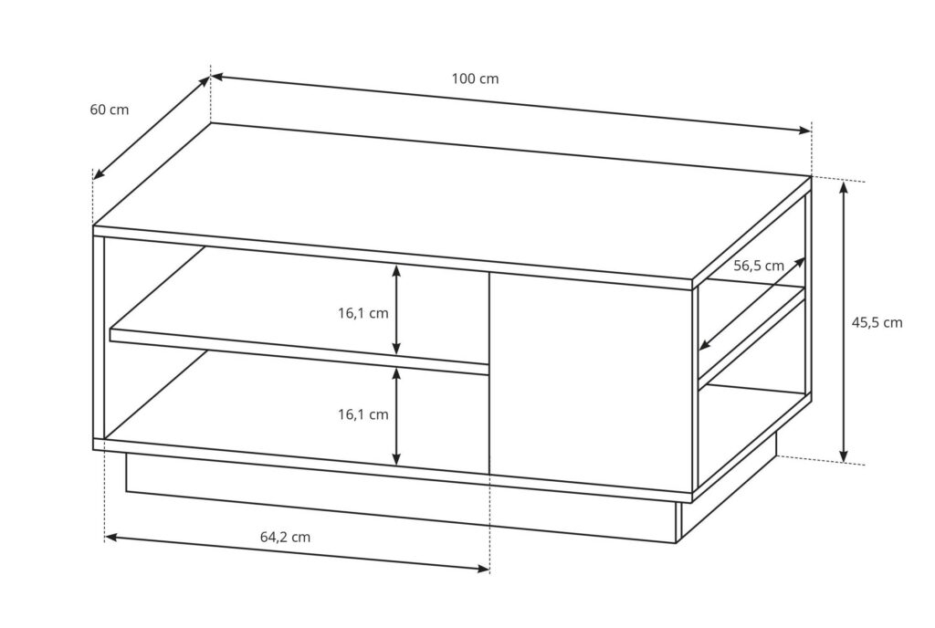 Schéma table basse ALMOSA KAMAZAA