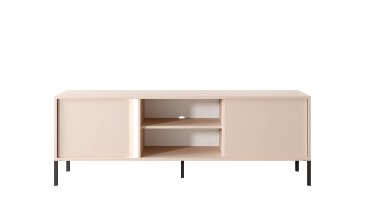 Meuble télé 153 cm LIXIA beige