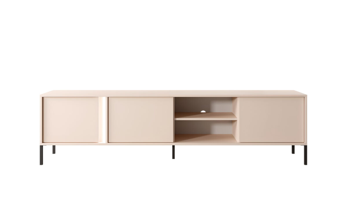 Meuble télé 200 cm LIXIA beige