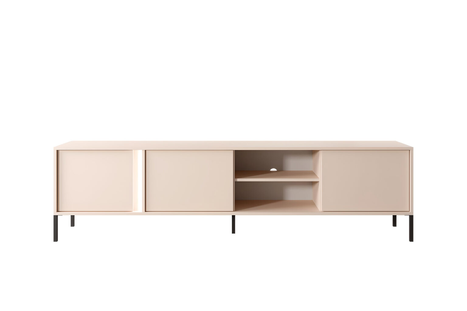 Meuble télé 200 cm LIXIA beige