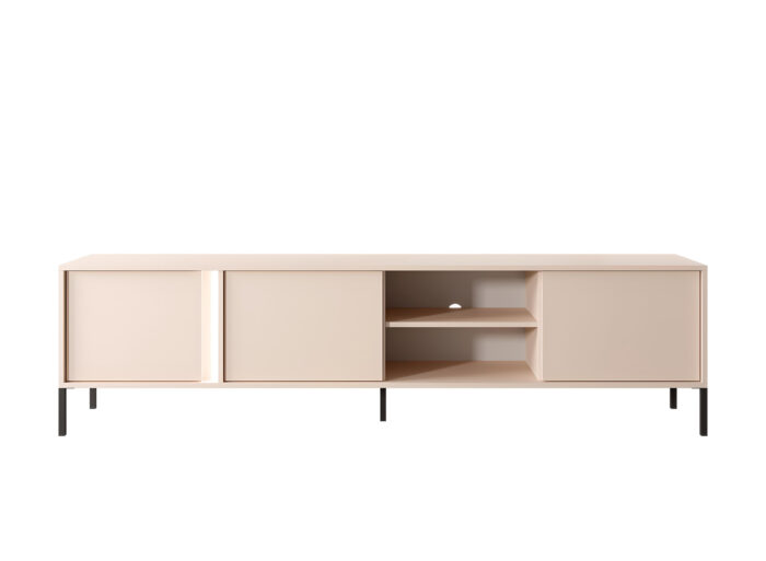 Meuble télé 200 cm LIXIA beige