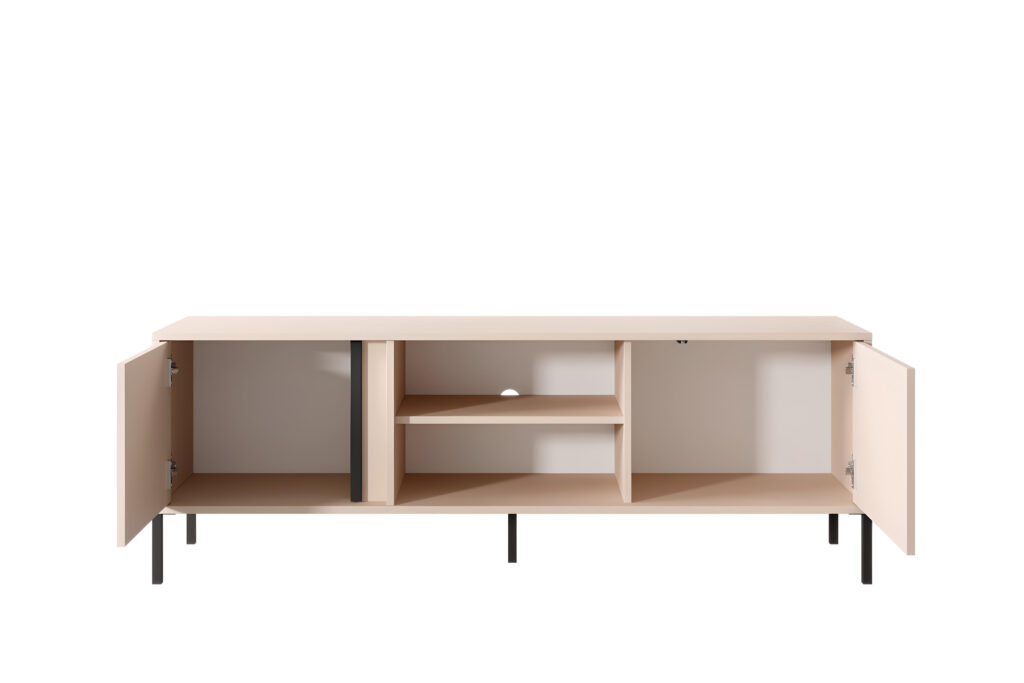 Meuble télé LIXIA 153 cm beige
