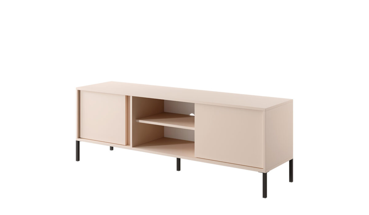 Meuble télé LIXIA beige fabrication européenne