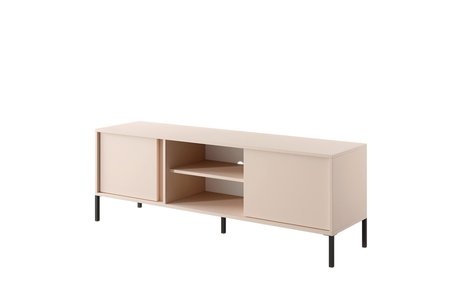 Meuble télé LIXIA beige fabrication européenne