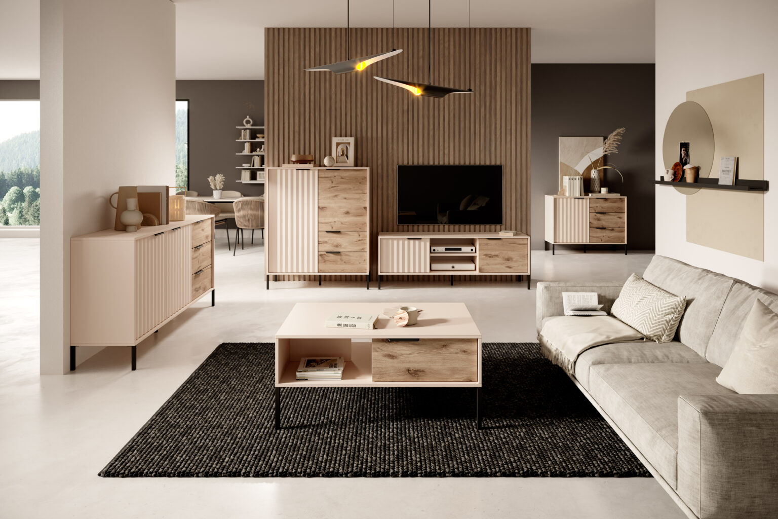 Ensemble collection LIEF séjour complet moderne et tendance