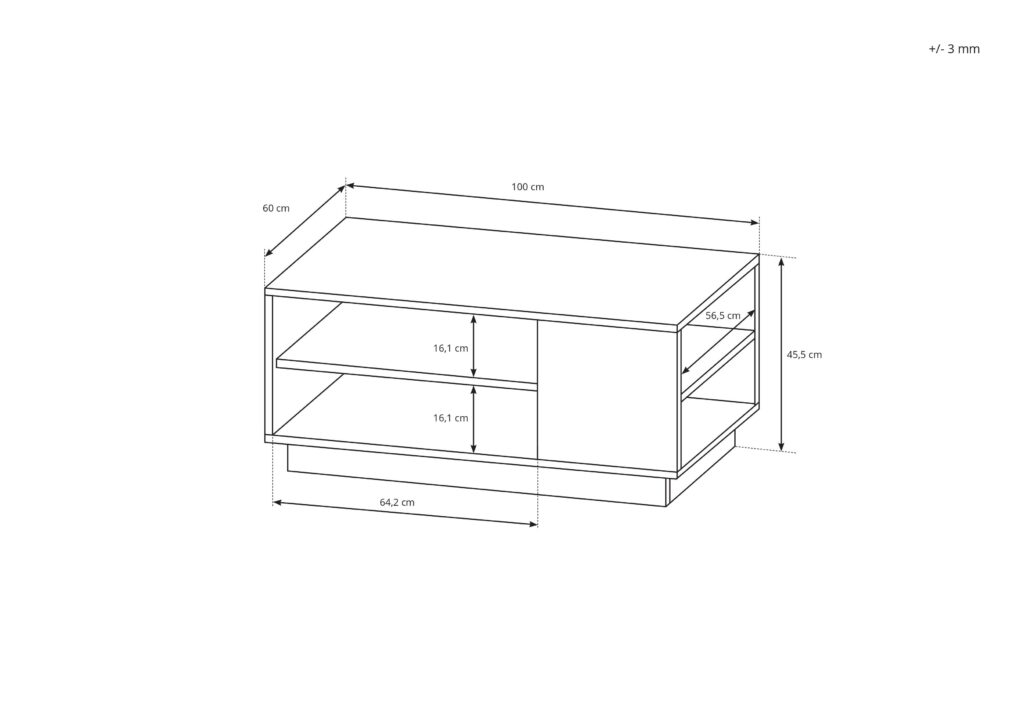 Croquis table basse BRYCE KAMAZZA