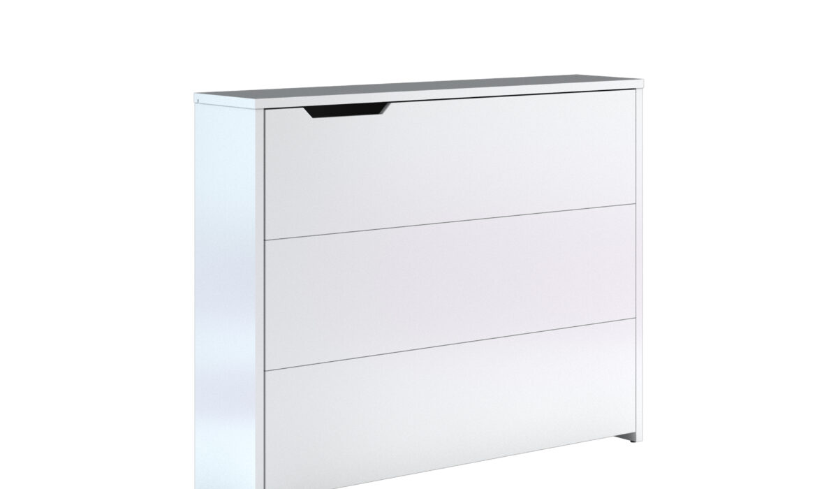 Optimisation et Élégance : Le Bureau Escamotable ENJOY 115 cm avec Ouverture à Droite, la Solution Parfaite pour les Petits Espaces