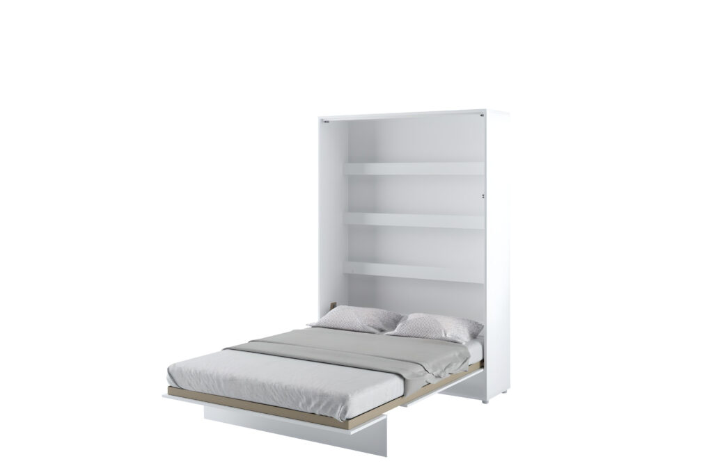 Lit escamotable ouvert SMART 140 x 200 cm Blanc KAMAZZA