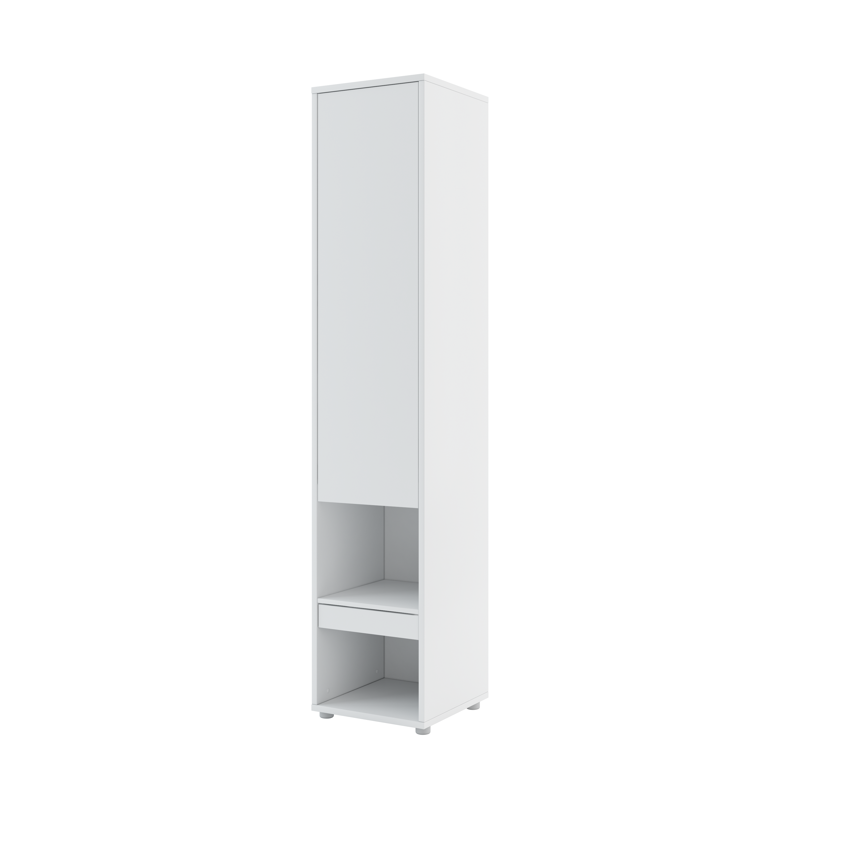 KAMAZZA Table de chevet SMART blanc 1