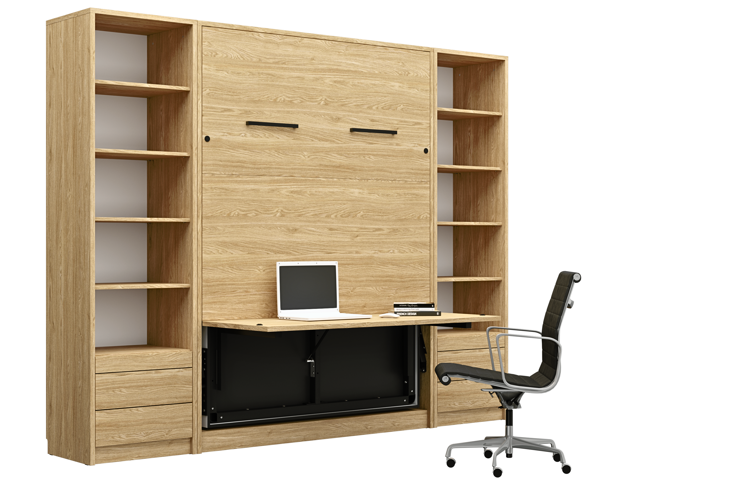 You are currently viewing Comment optimiser votre espace avec un lit escamotable bureau ou lit escamotable vertical 140×200 avec bureau intégré et étagères