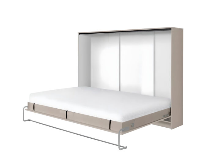 Lit escamotable horizontal