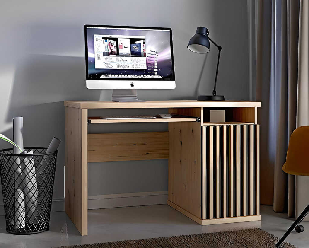 Bureau fonctionnel avec ses rangements