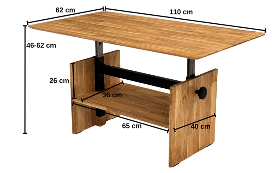 Croquis table basse ELINA