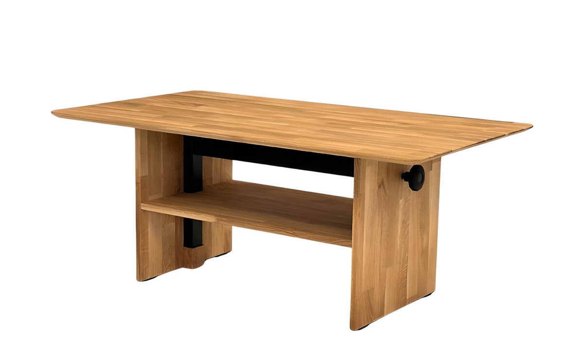 Table Basse Plateau Relevable Chêne Naturel Elina