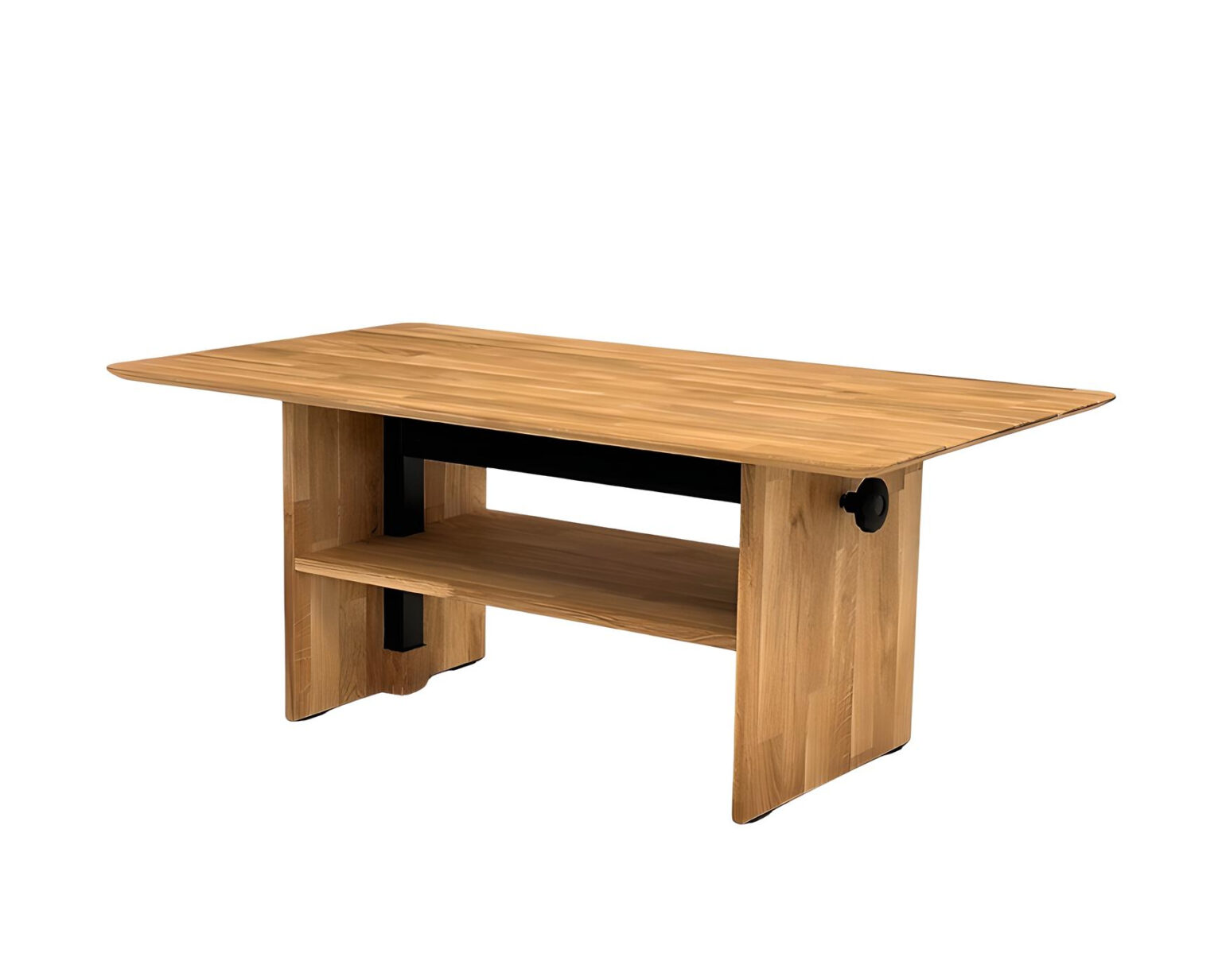 Table Basse Plateau Relevable Chêne Naturel Elina