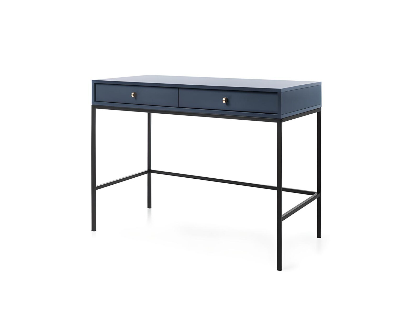 Console de 104 cm avec pieds noirs un meuble pratique et esthétique pour votre intérieur