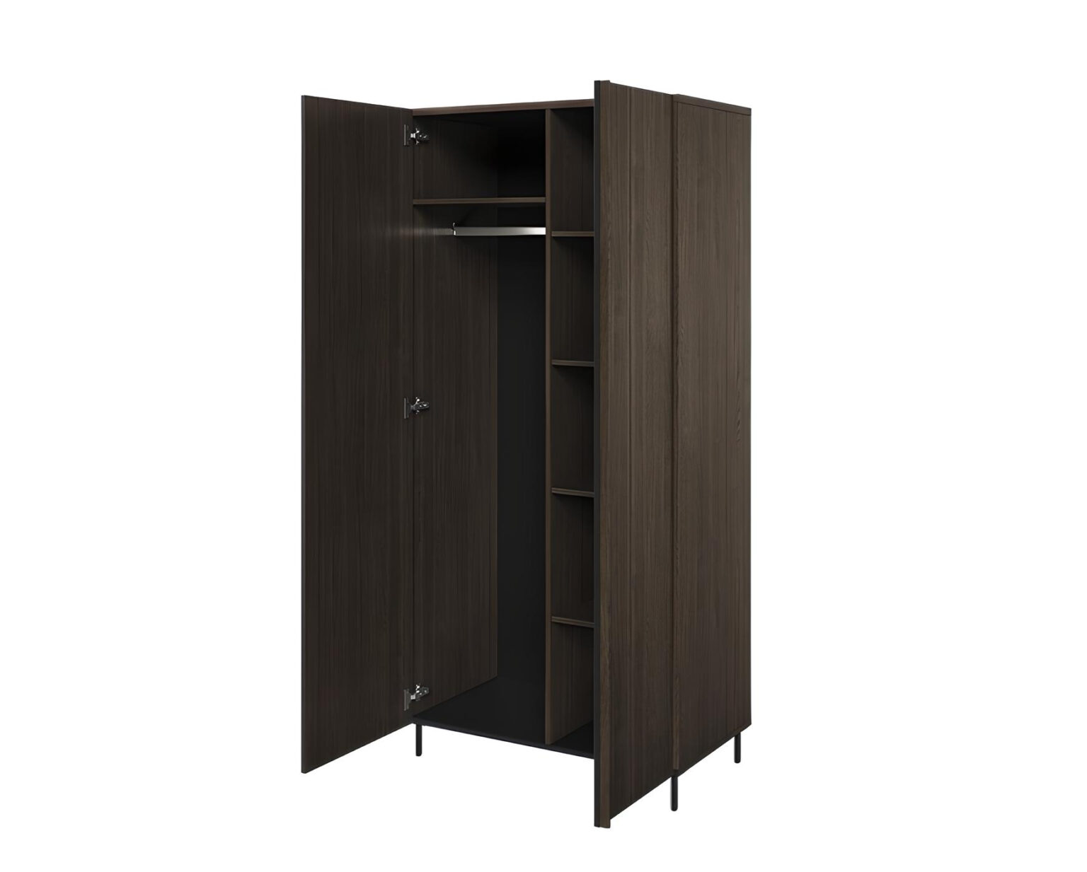 L'armoire CARENNE 92 cm de rangement élégant pour une chambre bien ordonnée