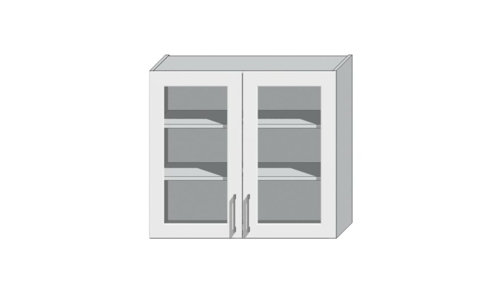 KAMAZZA Cuisine MIA 240 cm blanc brillant 1
