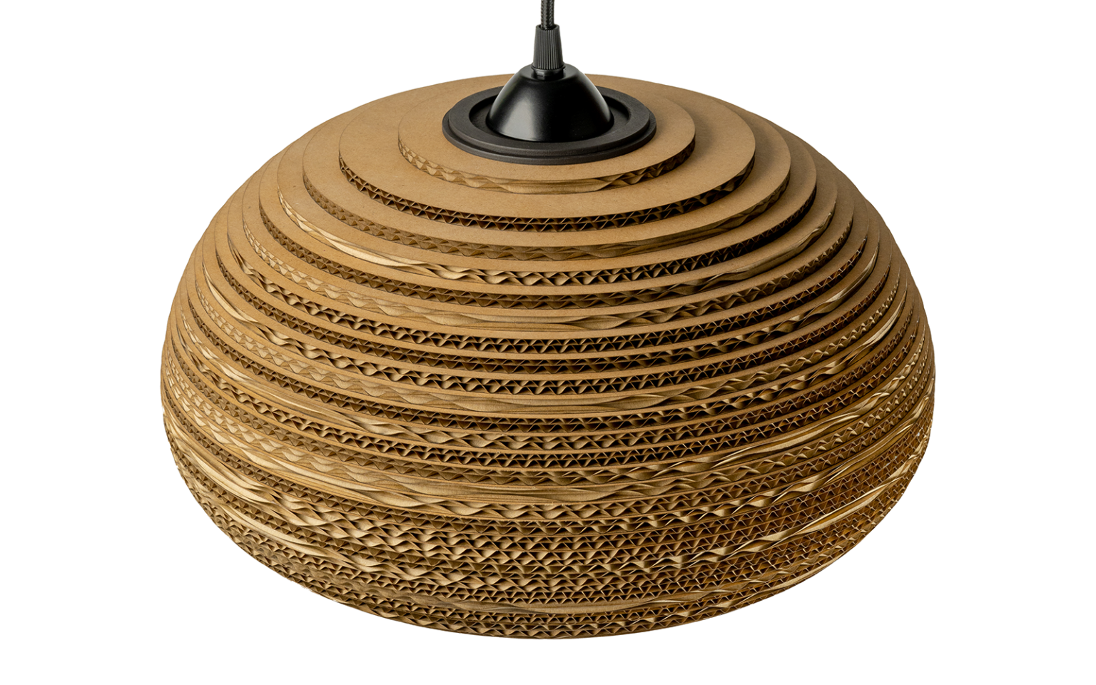 suspension luminaire en bois - Kamazza