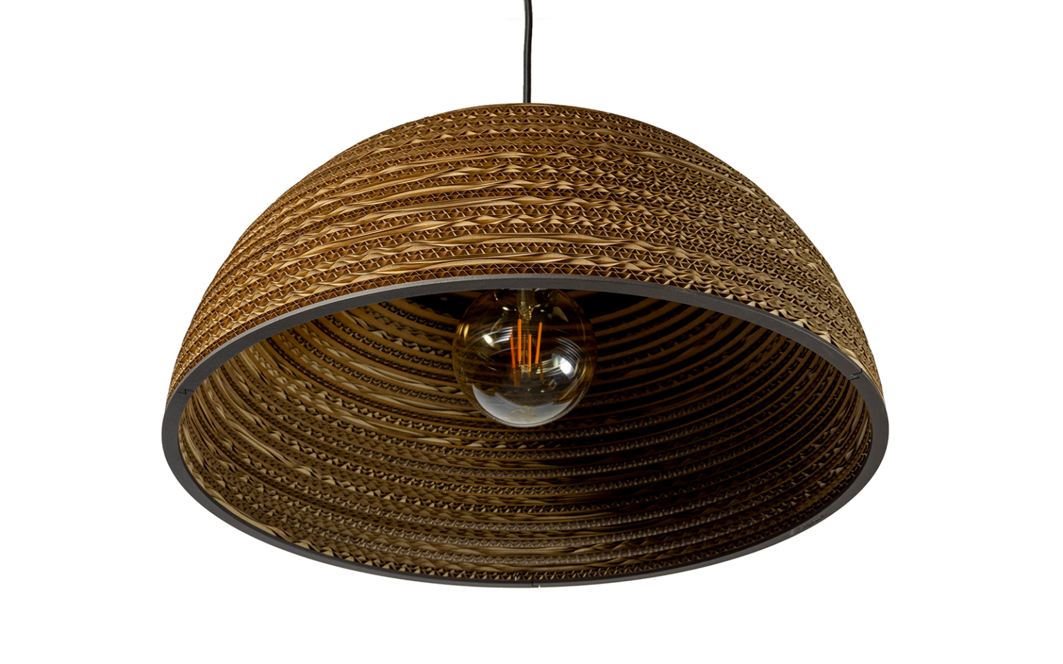 suspension luminaire en bois - Kamazza