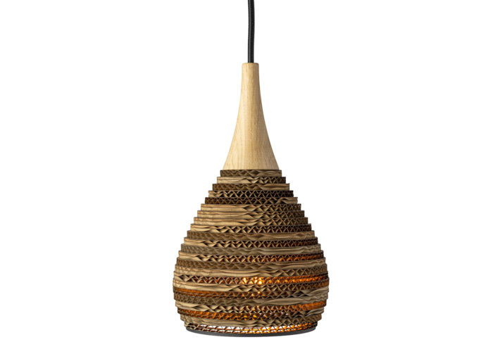 Suspension luminaire design en bois – LERIA