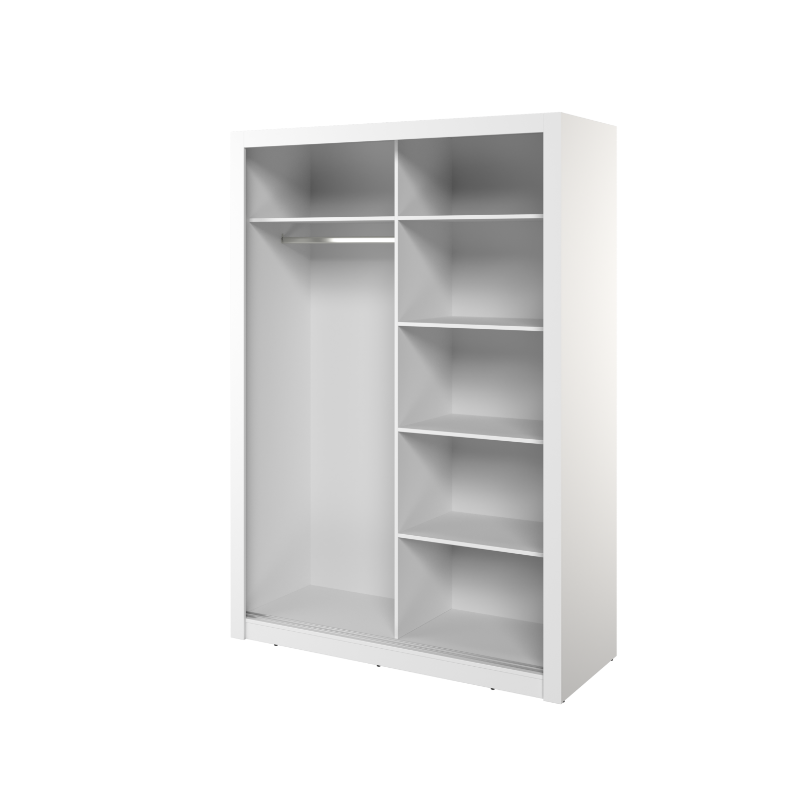 Armoire 2 portes avec miroir KAMAZZA