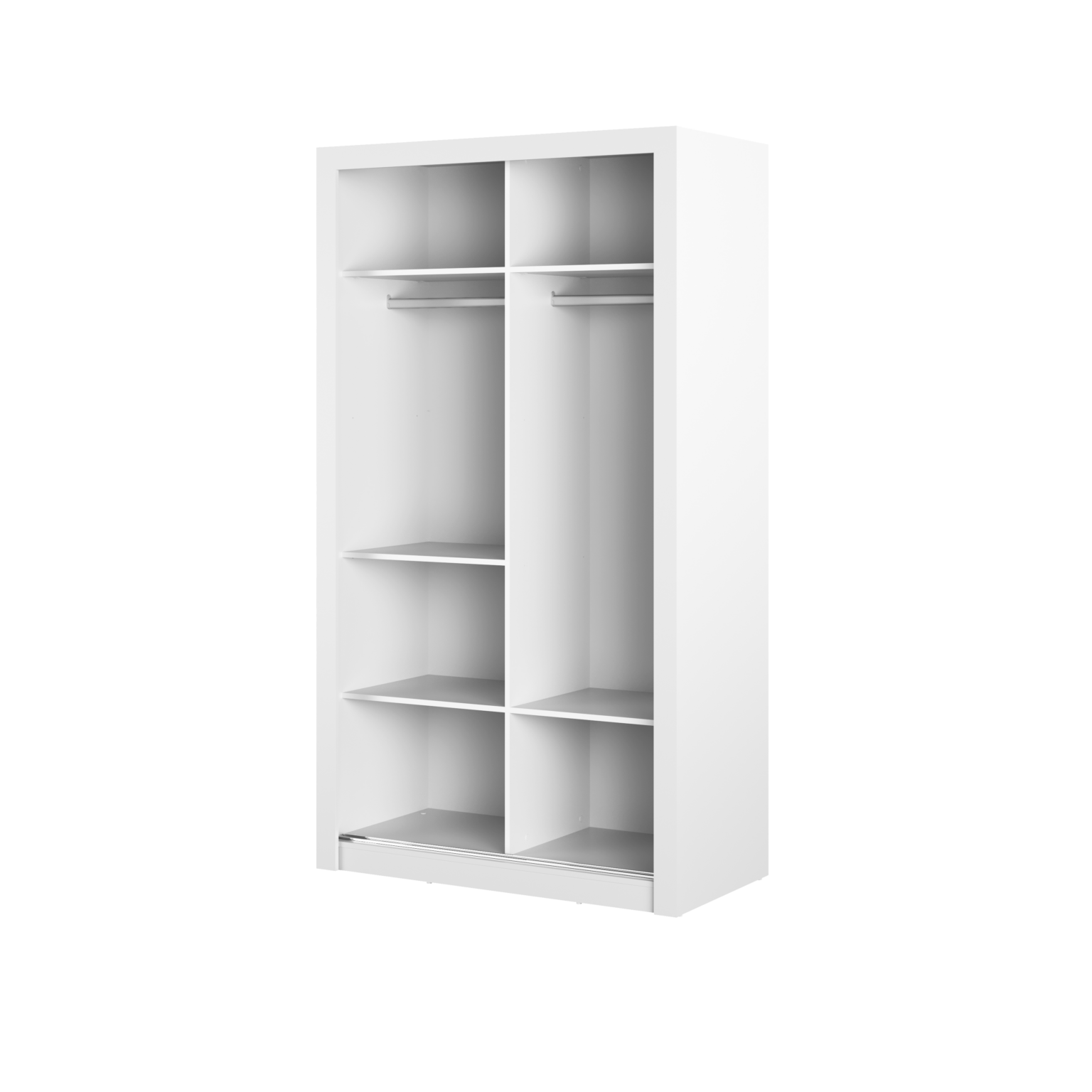 Armoire 2 portes avec miroir KAMAZZA
