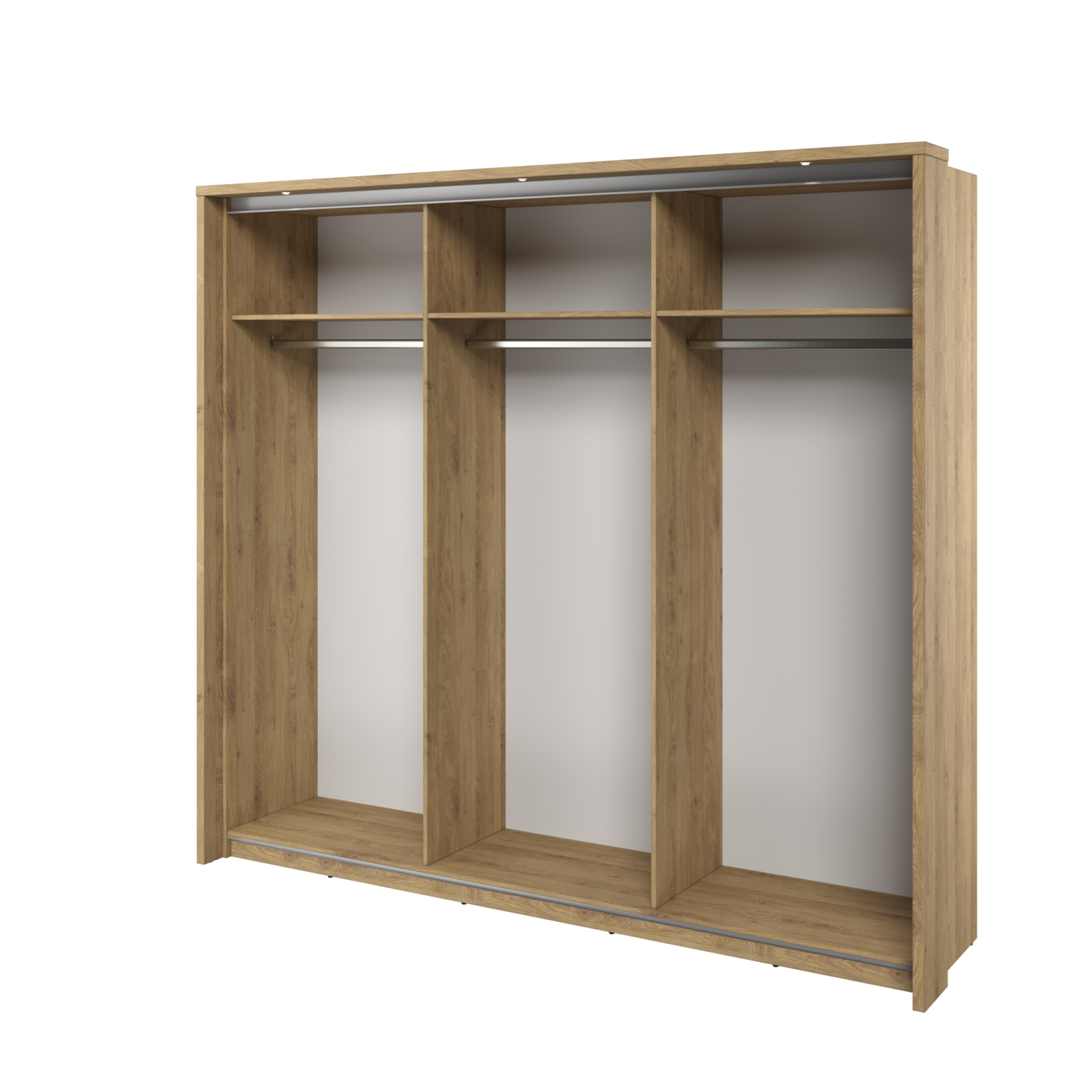 Armoire 3 portes avec miroir KAMAZZA