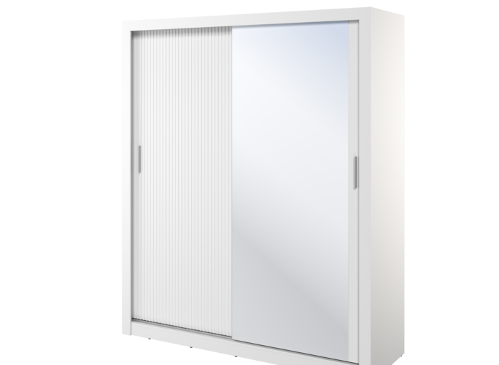 Armoire blanche chambre 180 cm – ÉLÉNA