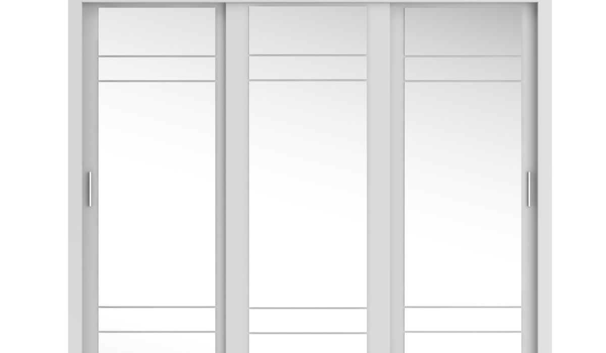 Armoire 3 portes avec miroir KAMAZZA