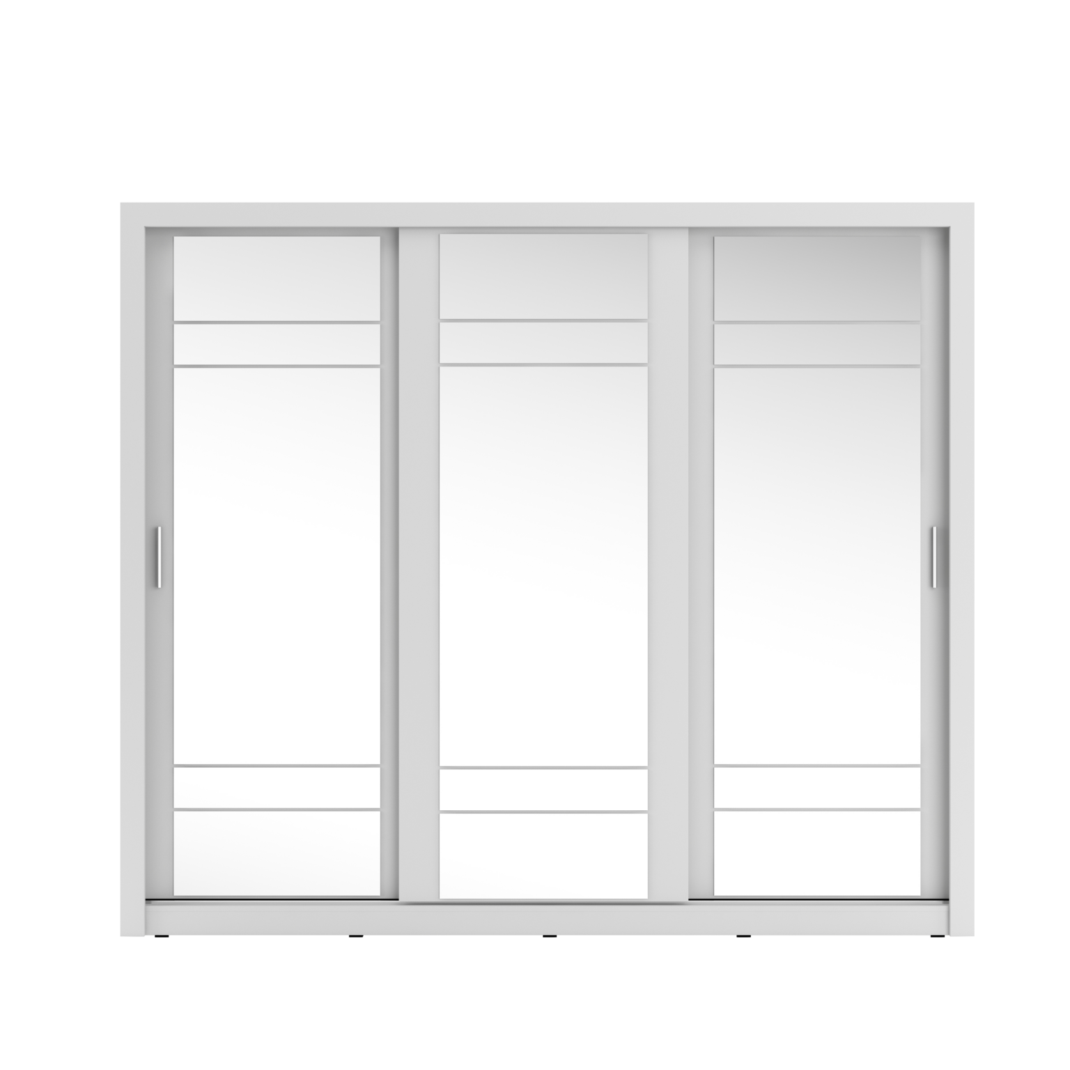Armoire 3 portes avec miroir KAMAZZA