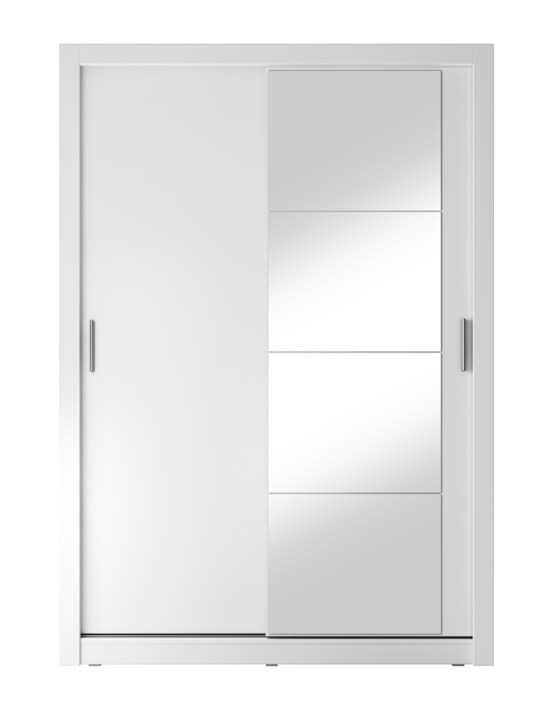 Armoire 2 portes avec miroir KAMAZZA