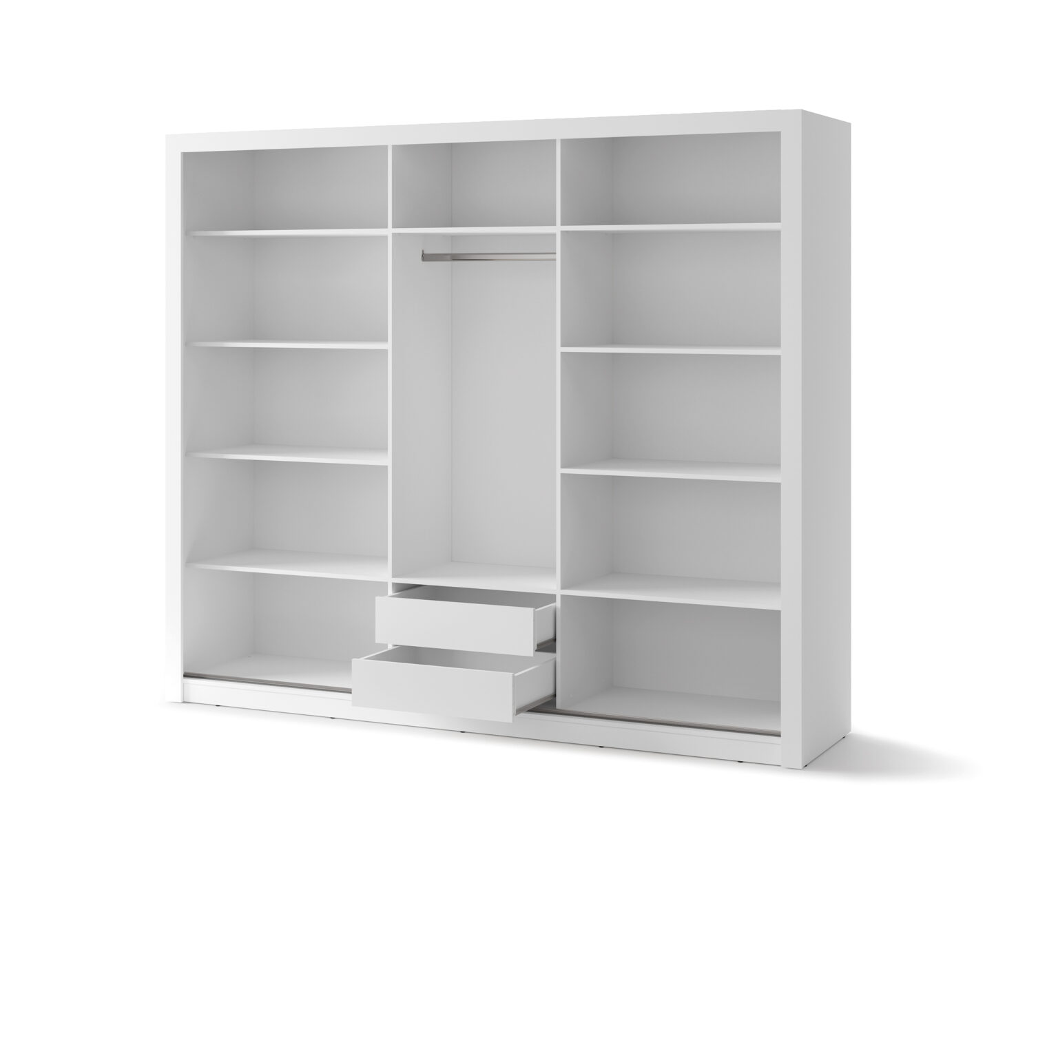 Armoire 3 portes avec miroir KAMAZZA