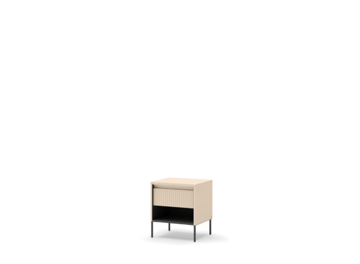 Chevet 1 tiroir 1 étagère 46 cm – STELLA