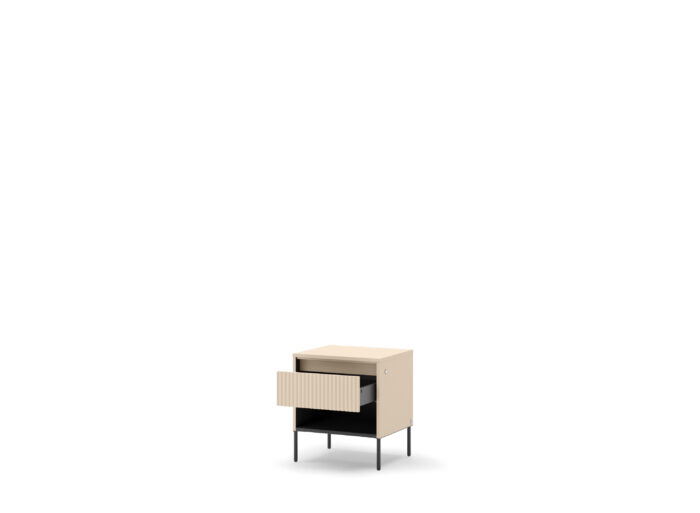Chevet 1 tiroir 1 étagère 46 cm – STELLA