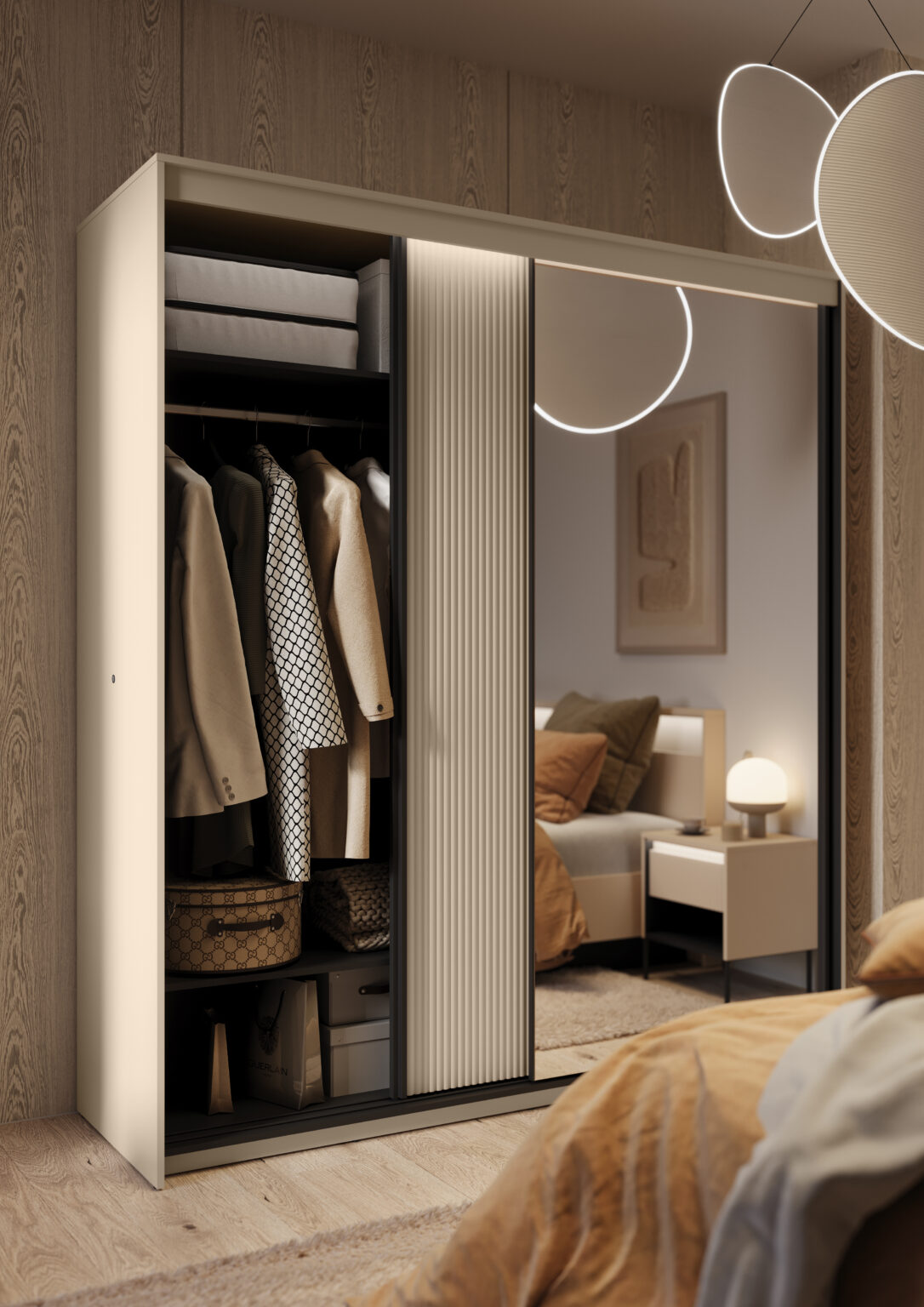 KAMAZZA Armoire beige