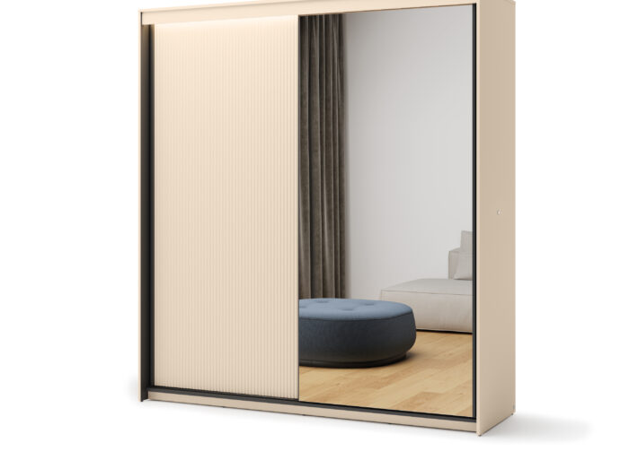 Armoire chambre avec miroir – STELLA