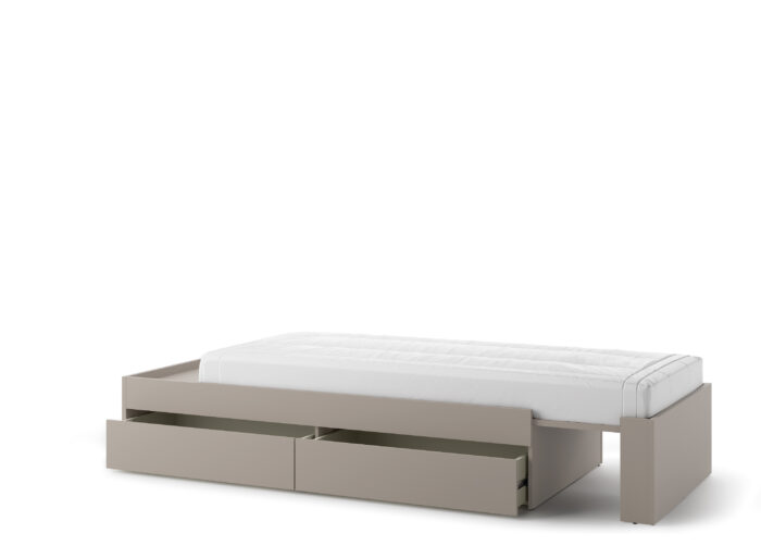 Lit 90 x 200 cm 2 tiroirs – MANON
