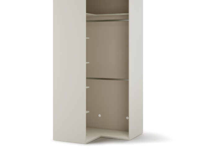 Armoire d’angle 101 cm 2 portes – MANON