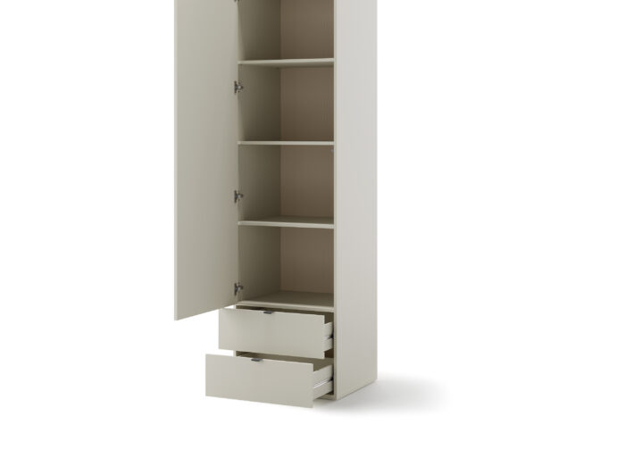 Armoire 1 porte 2 tiroirs – MANON