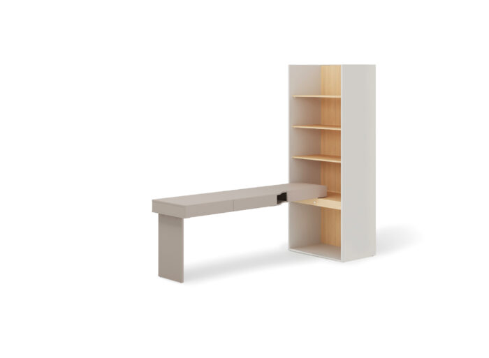 Bureau avec étagère large – MANON