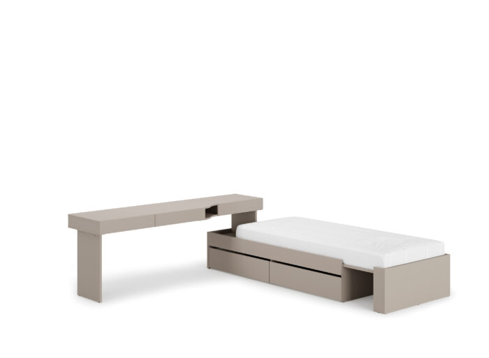 Lit ado avec bureau intégré – MANON