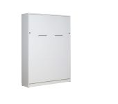 Armoire Lit escamotable 140x200 blanc mat KAMAZZA